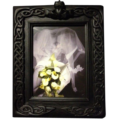 (image for) Celtic Wedding Frame crafted in Ireland from Irish turf